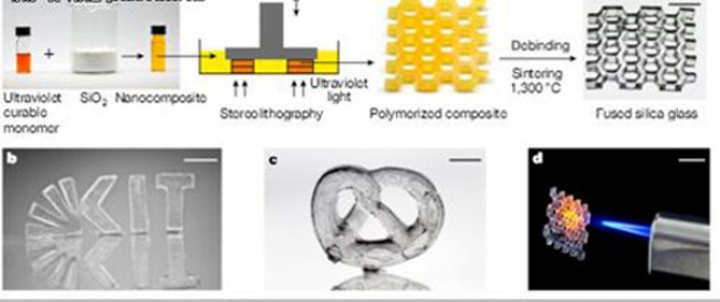 厉害了！ 玻璃材质3D打印将有重大突破